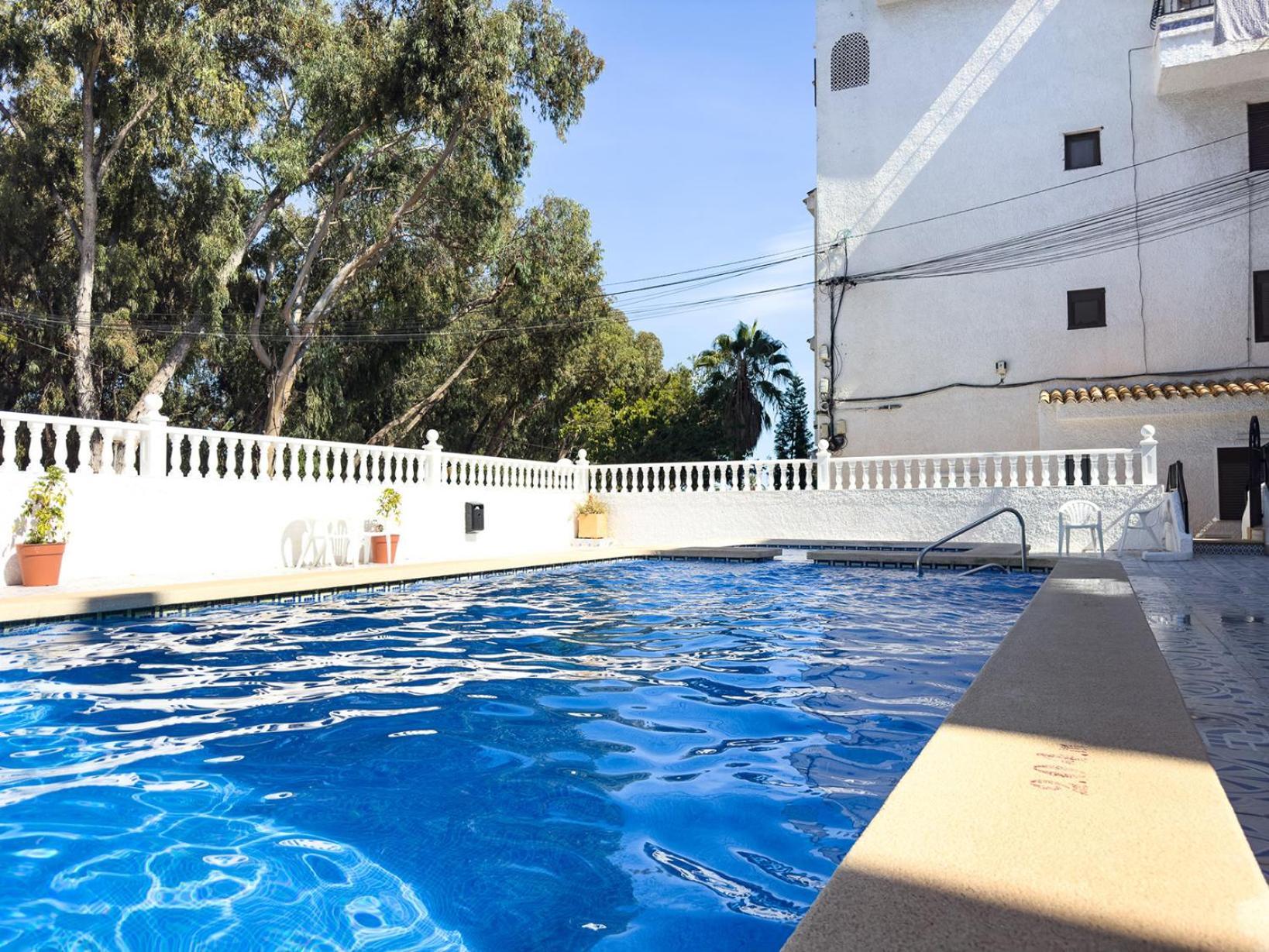 Residential With Pool, 500 Meters To The Beach Orihuela Exterior foto